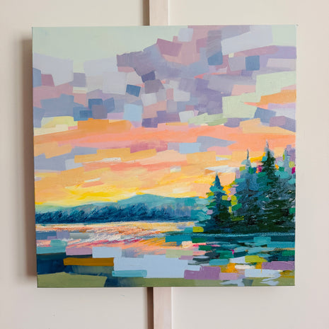 Sunset by The Lake