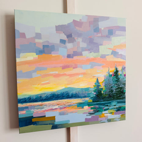 Sunset by The Lake