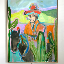 Cowboy With Pipe