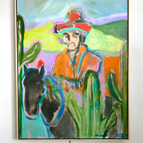 Cowboy With Pipe