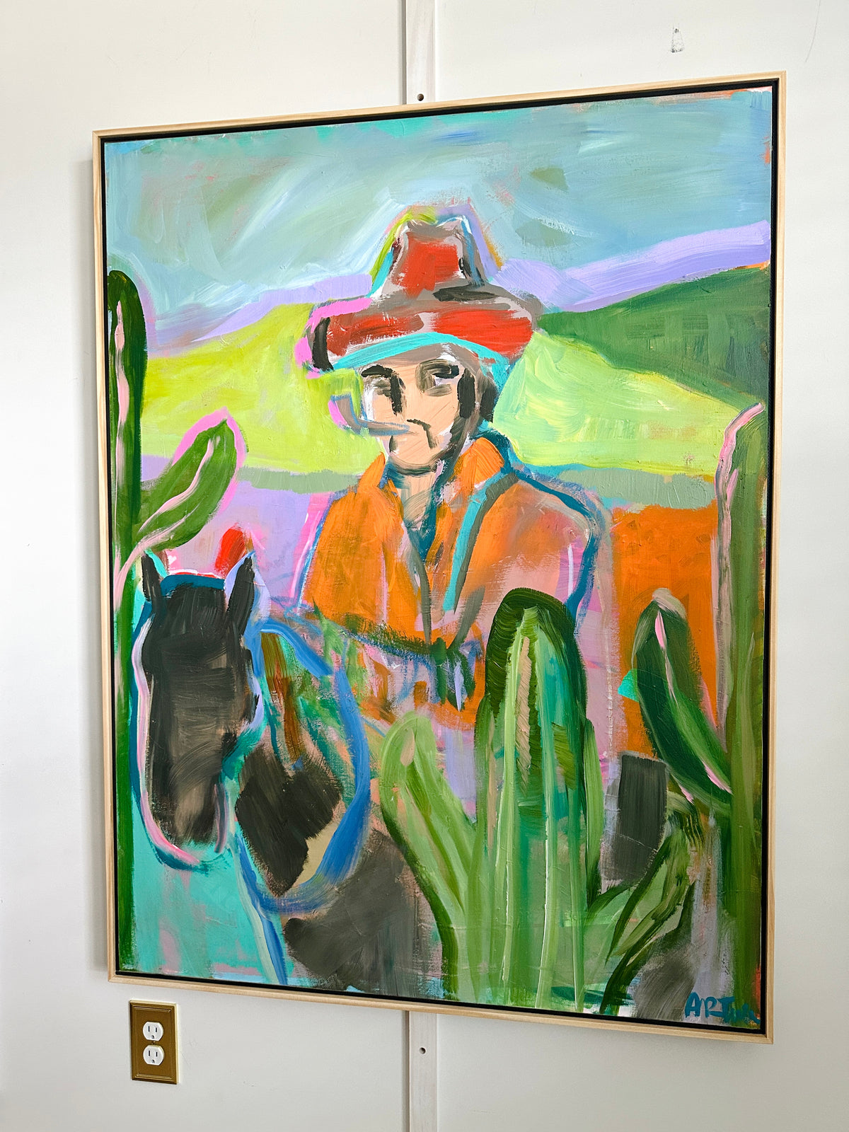 Cowboy With Pipe