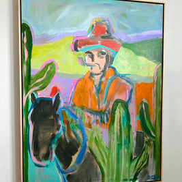 Cowboy With Pipe