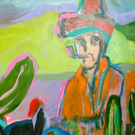Cowboy With Pipe