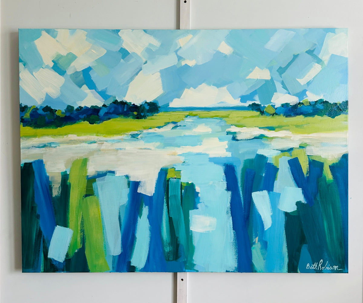 Clouds and Wetlands
