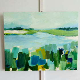Through The Marsh Grass
