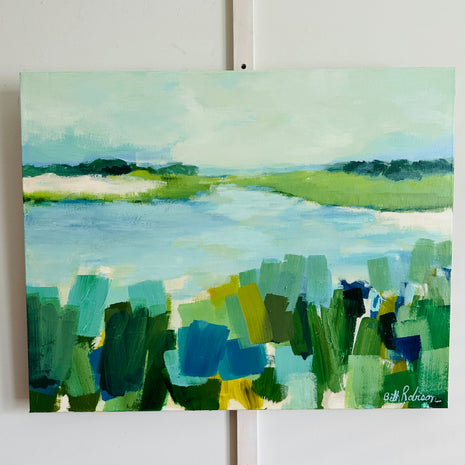 Through The Marsh Grass