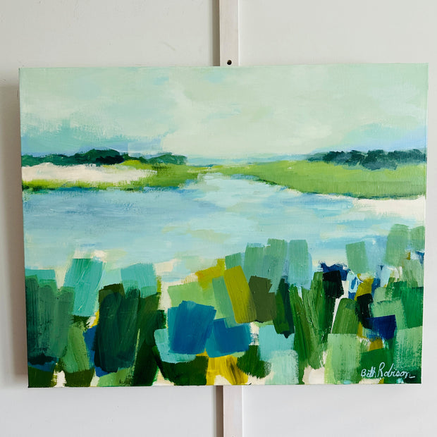 Through The Marsh Grass