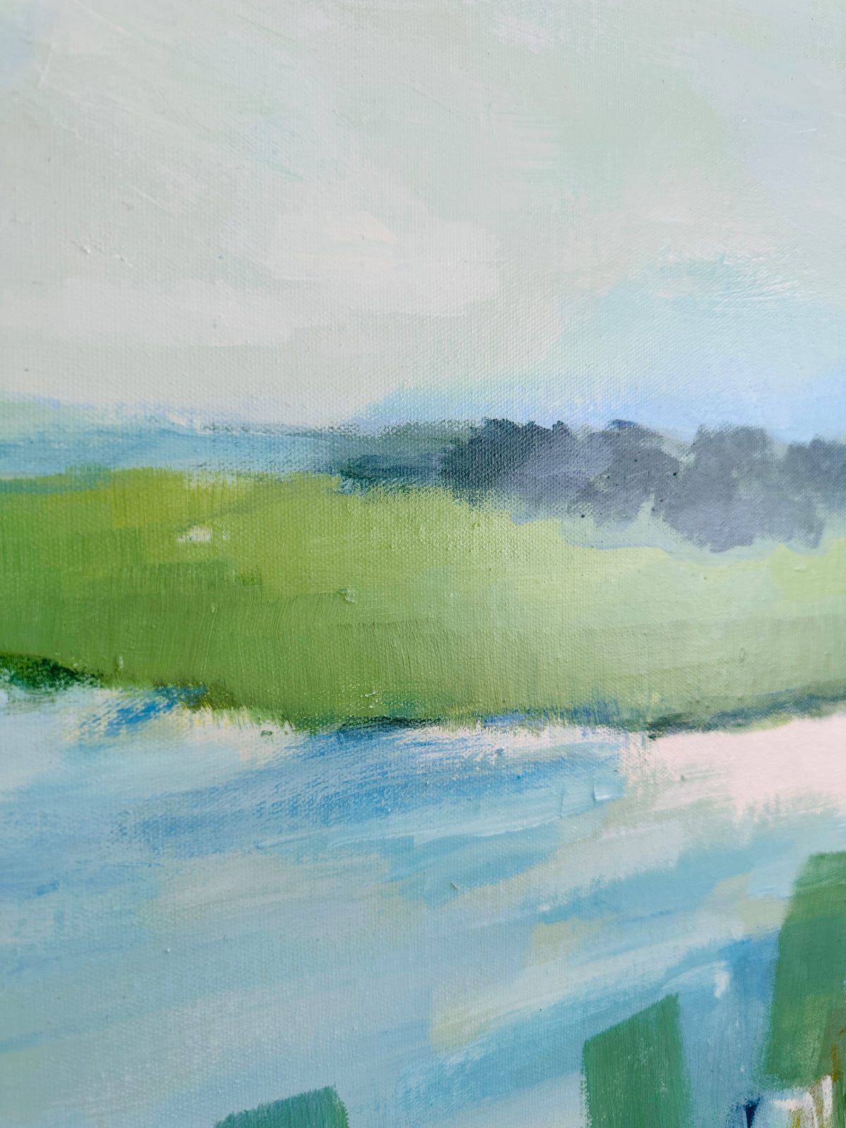 Through The Marsh Grass