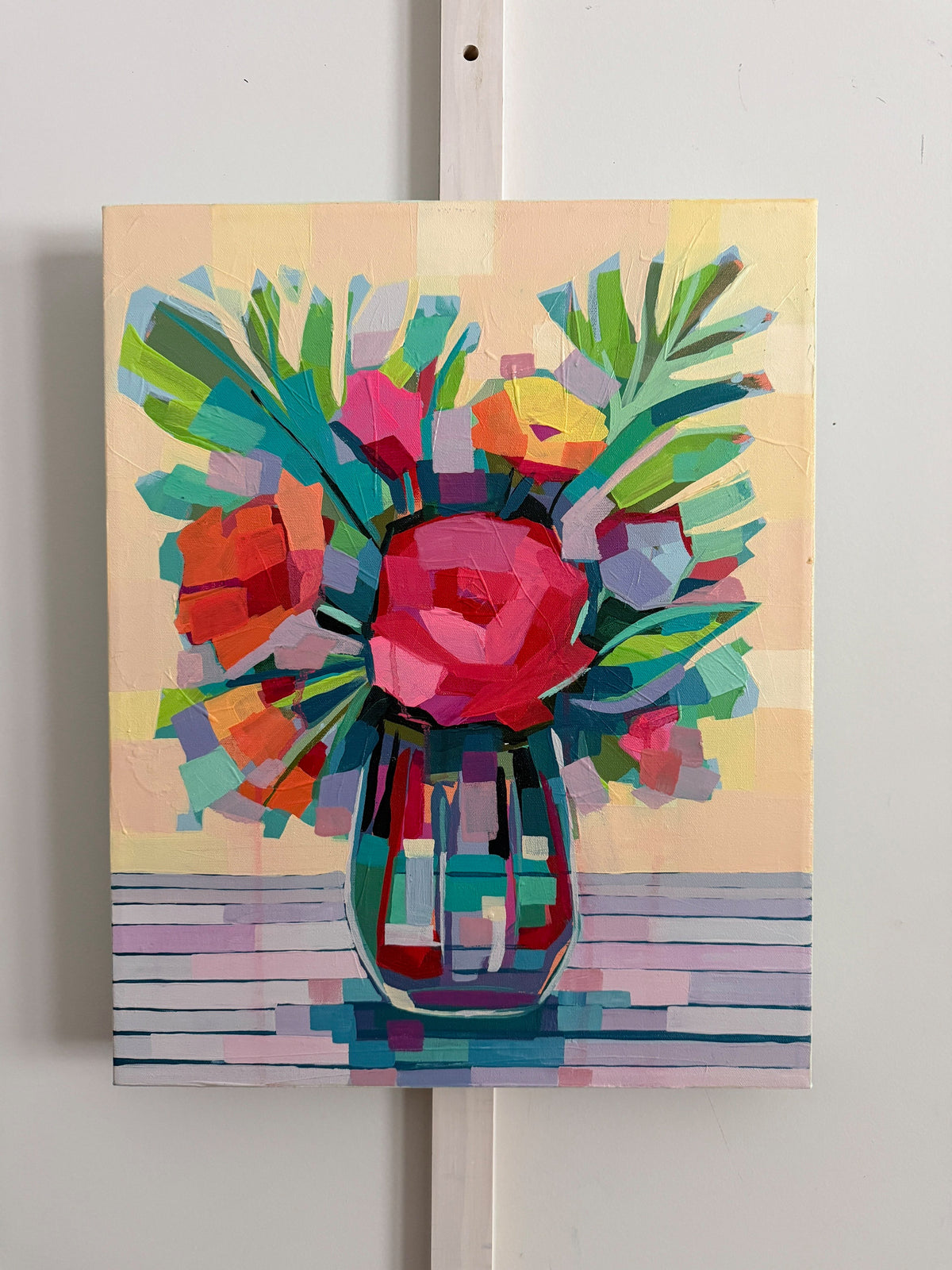 Pixelated Floral