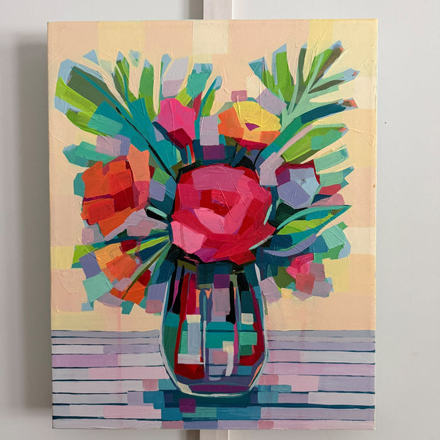 Pixelated Floral