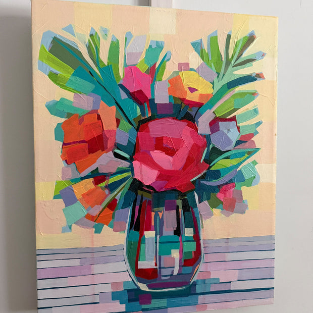 Pixelated Floral