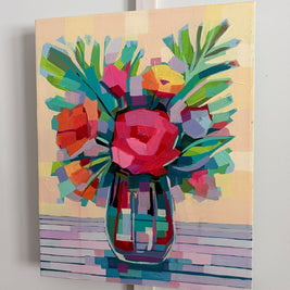 Pixelated Floral