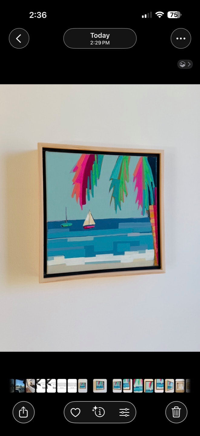 Palms and Sailboats