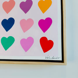 25 Lopsided Hearts