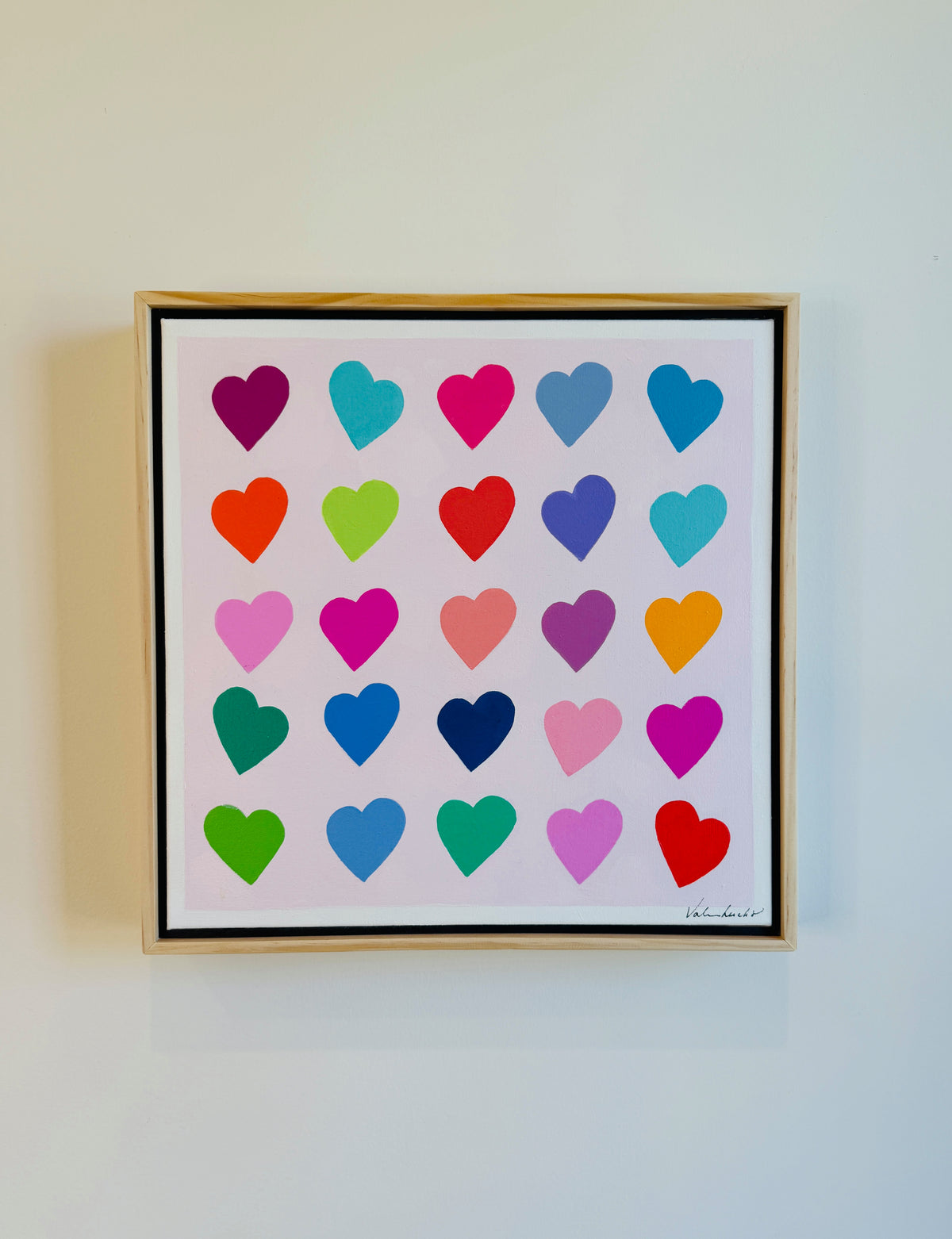 25 Lopsided Hearts