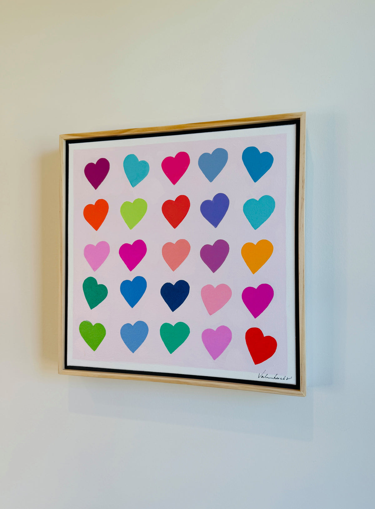 25 Lopsided Hearts