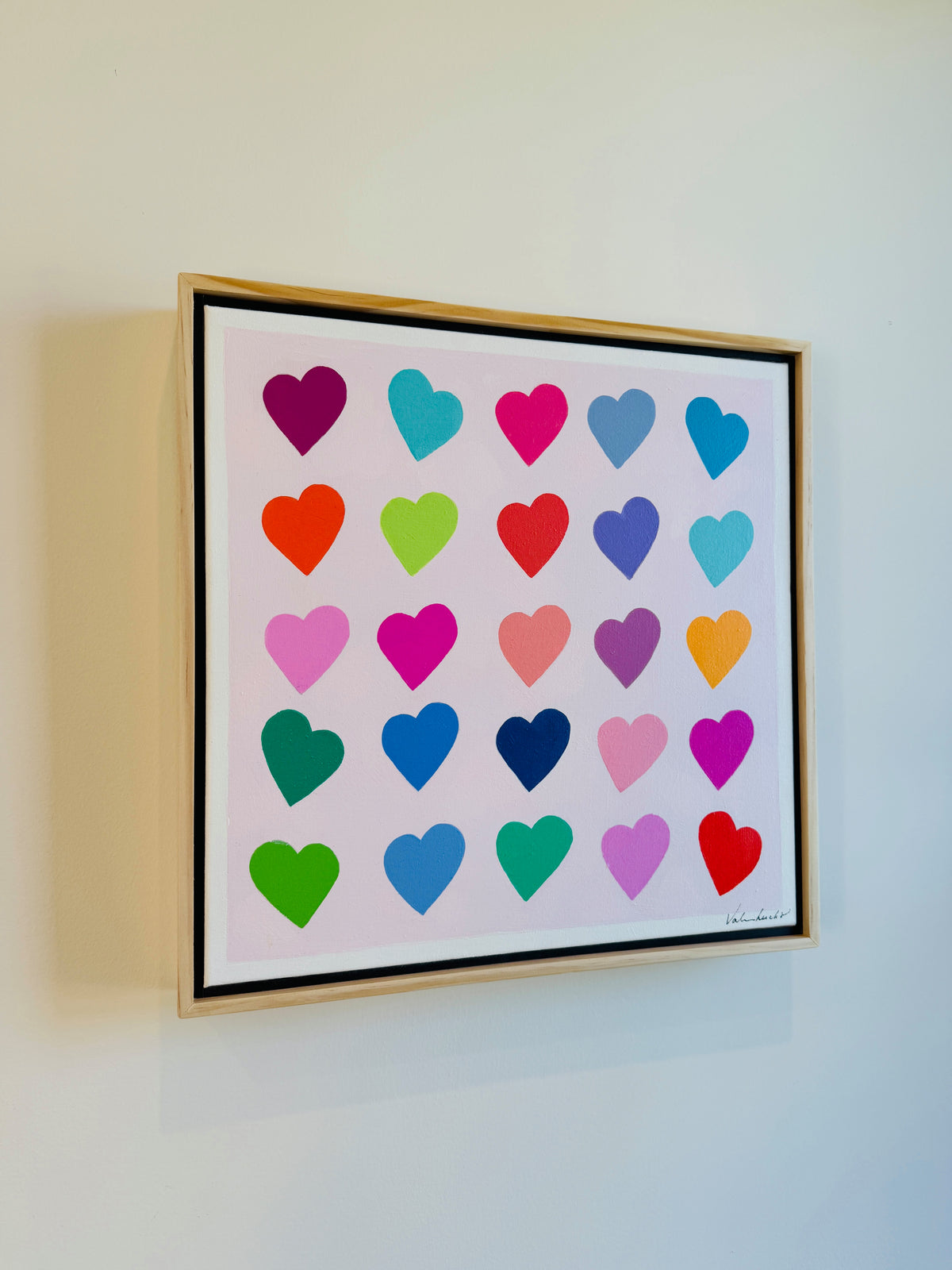 25 Lopsided Hearts