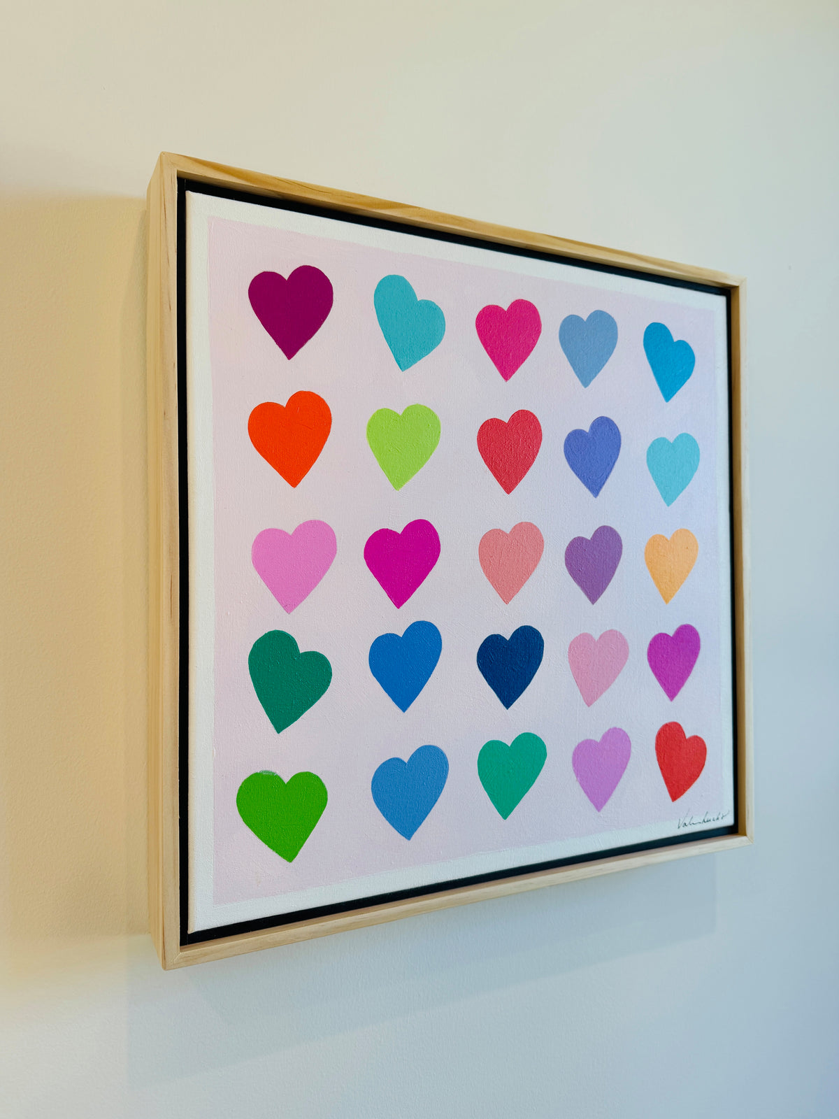 25 Lopsided Hearts