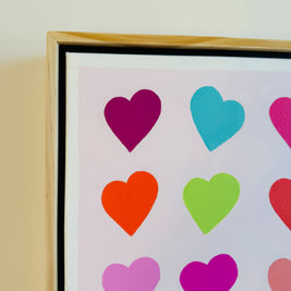 25 Lopsided Hearts