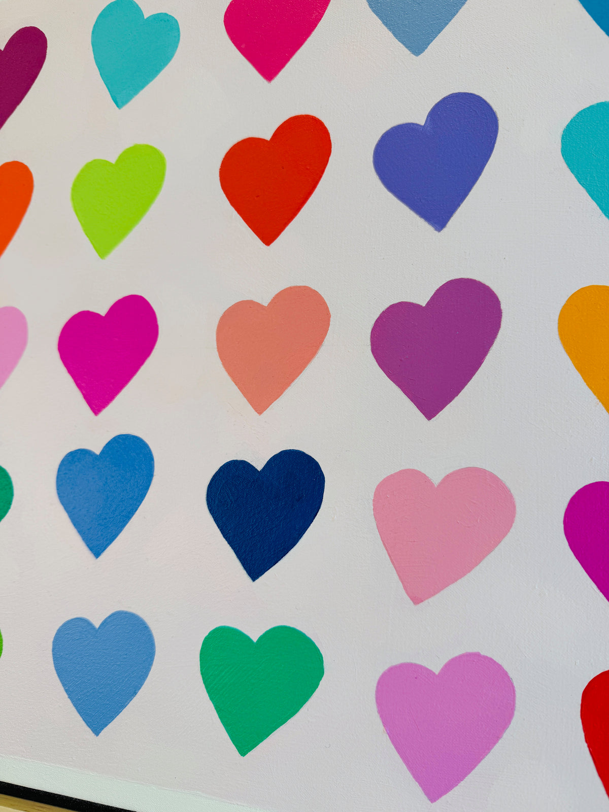 25 Lopsided Hearts
