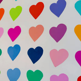 25 Lopsided Hearts