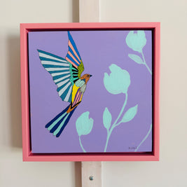 Pink and Purple Sparrow
