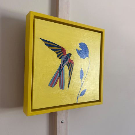 Yellow on Yellow Sparrow