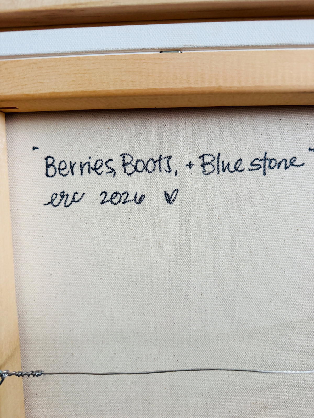 Berries, Boots, and Bluestone