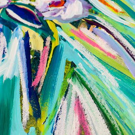 Flora in Teal
