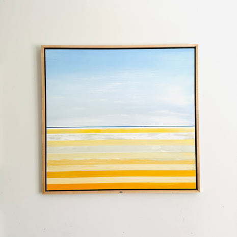Summer Seascape with Tidal Pool