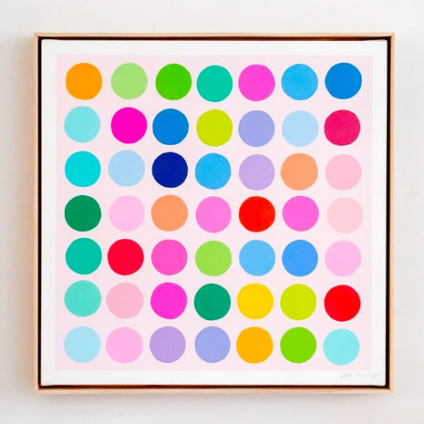 Candy Buttons In Pink