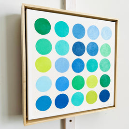 Candy Buttons In Green