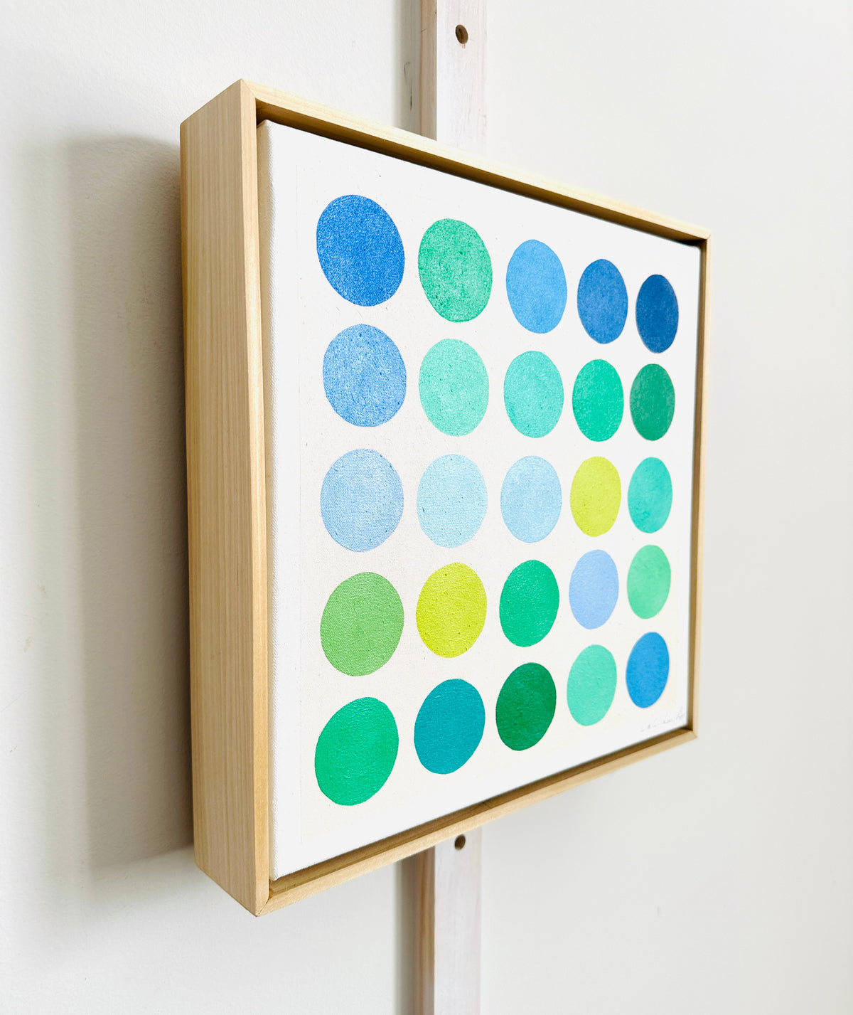 Candy Buttons In Blue
