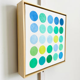 Candy Buttons In Blue