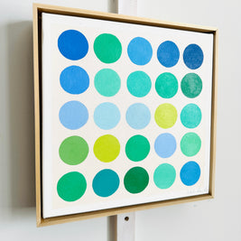 Candy Buttons In Blue