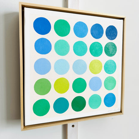 Candy Buttons In Blue