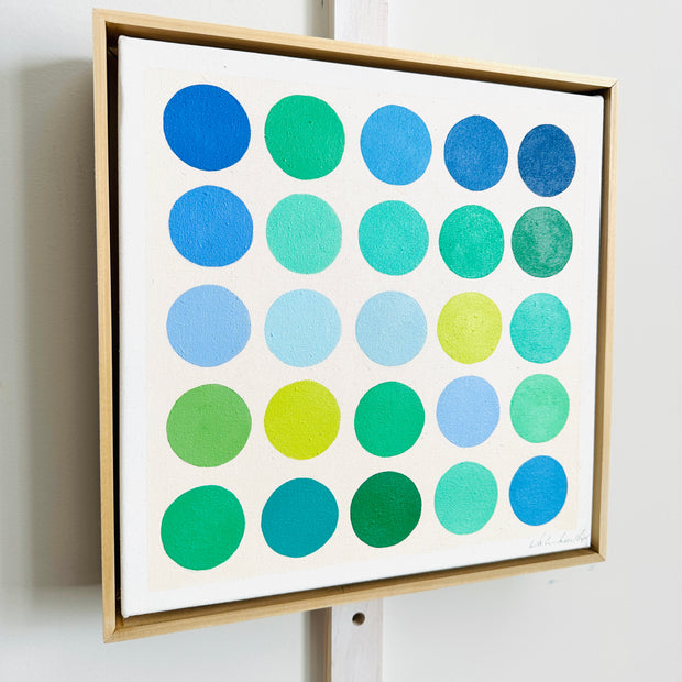 Candy Buttons In Blue