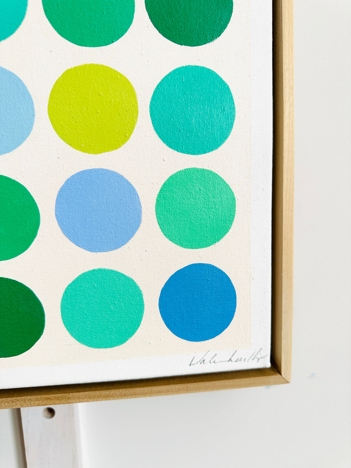 Candy Buttons In Blue
