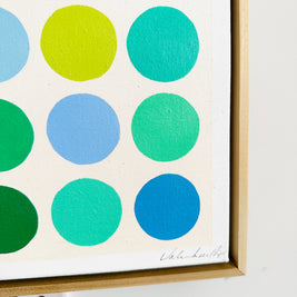 Candy Buttons In Blue