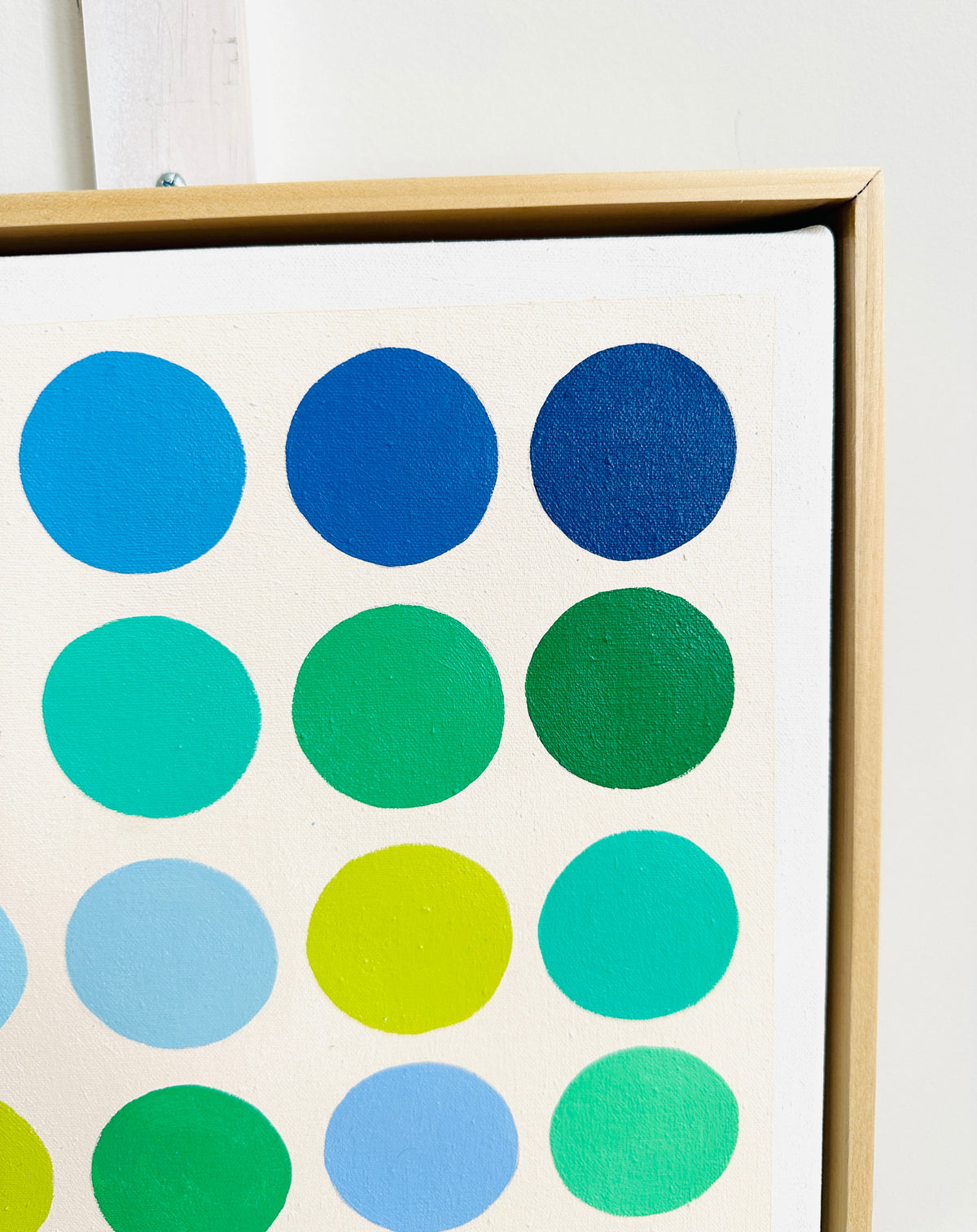 Candy Buttons In Blue