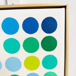 Candy Buttons In Blue