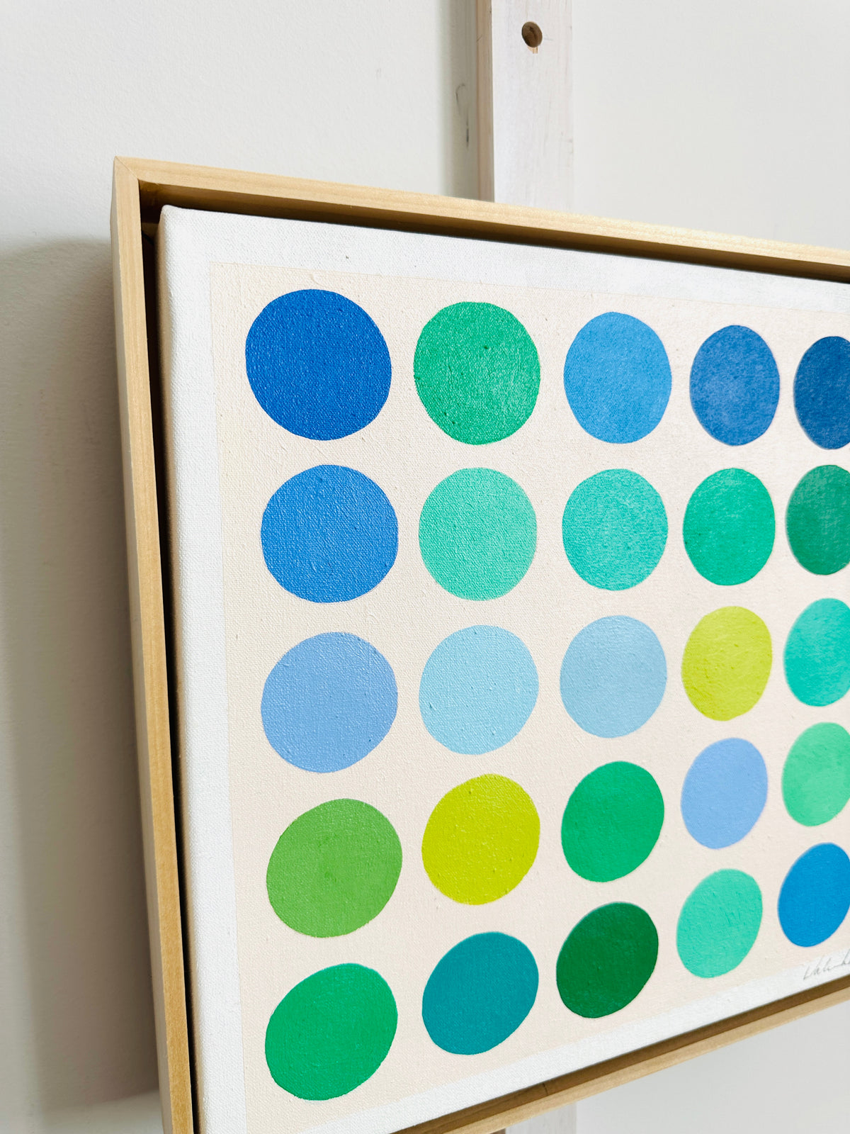 Candy Buttons In Blue