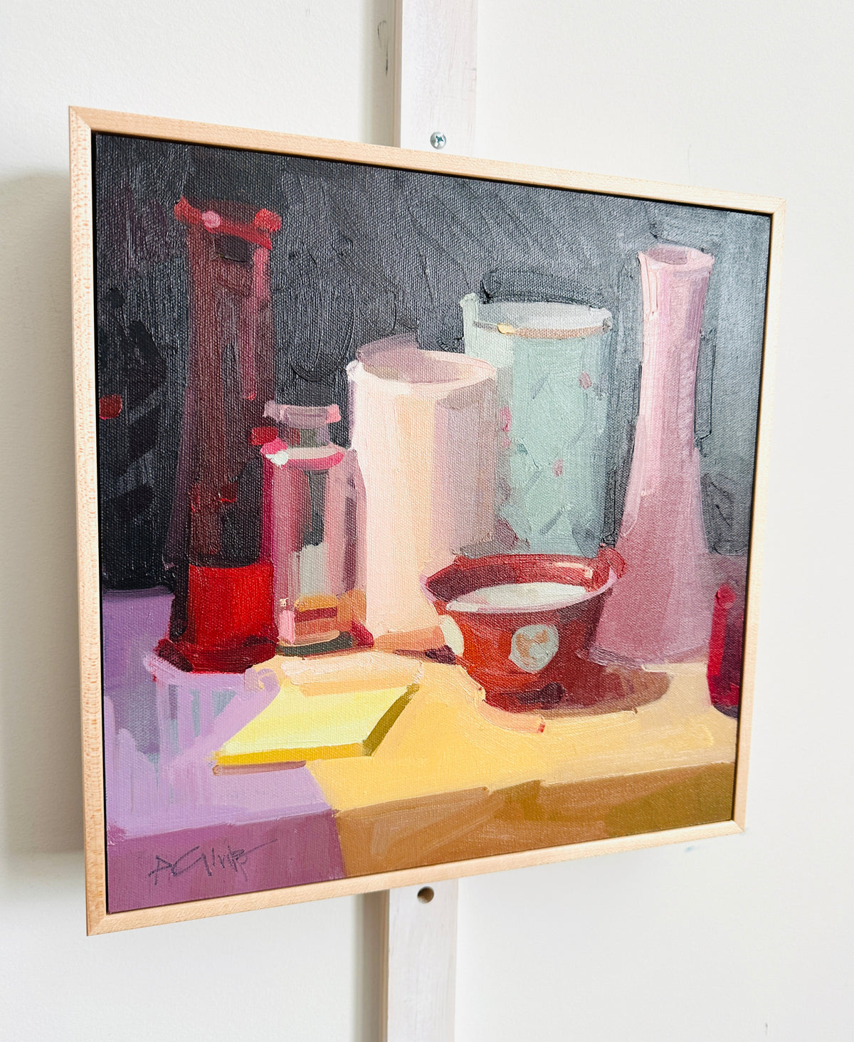 Pink, Red Vases