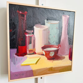 Pink, Red Vases