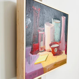 Pink, Red Vases