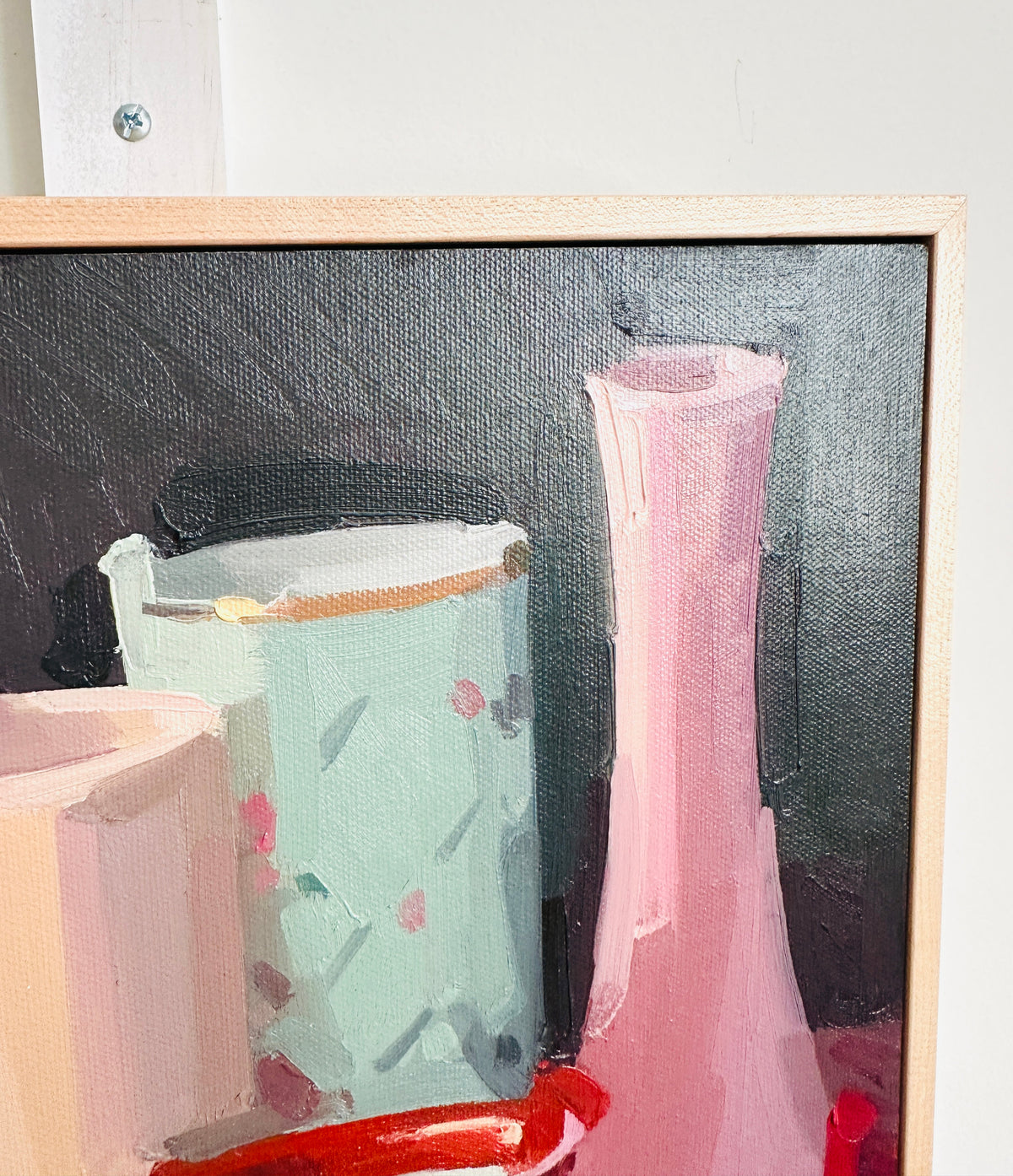Pink, Red Vases