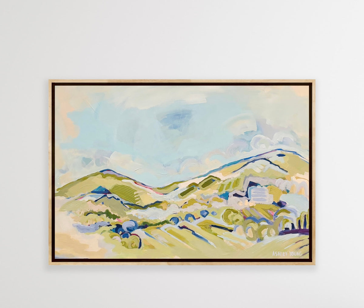 Mountains In Pastel